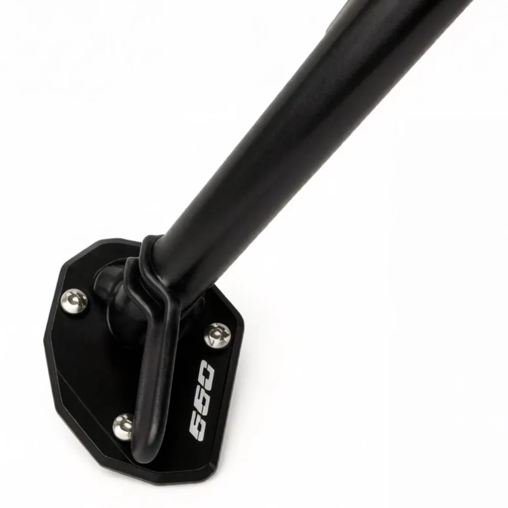 Für Trident 660 2021 2022-2023 2024 2025 2026 Motorrad-Seitenständer-Verlängerungspad Stützplatte Trident660