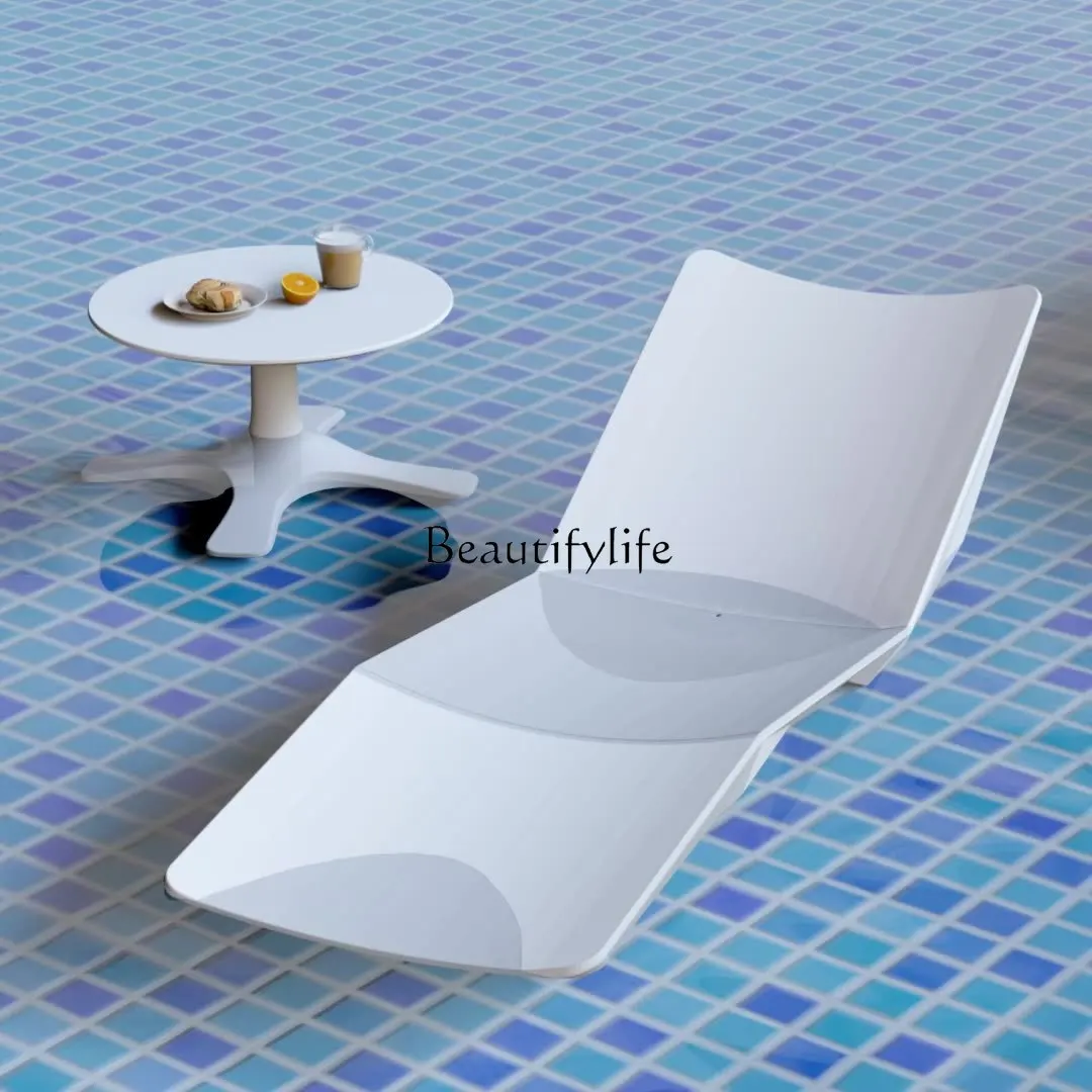

Outdoor Beach Pool Leisure Seats Hotel Hot Spring Courtyard Garden Rest Bed