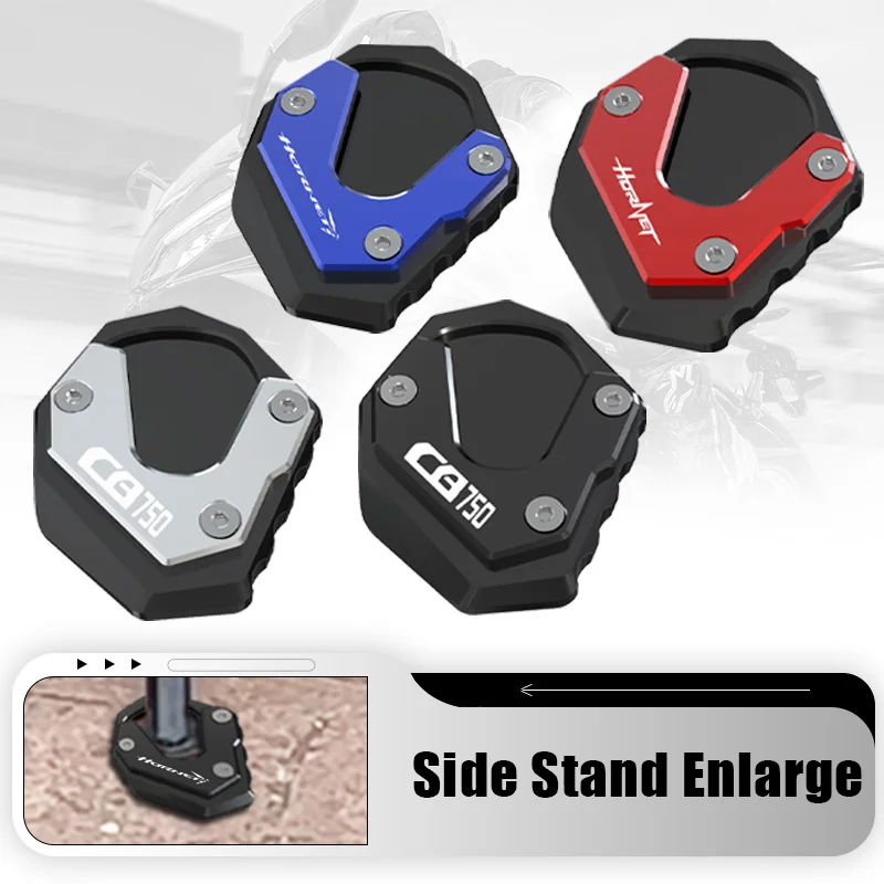 

Motorcycles Accessories For Honda CB750 Hornet XL750 Transalp 2022-2023-2024-2025-2026 Kickstand Foot Pad Side Stand Enlarger