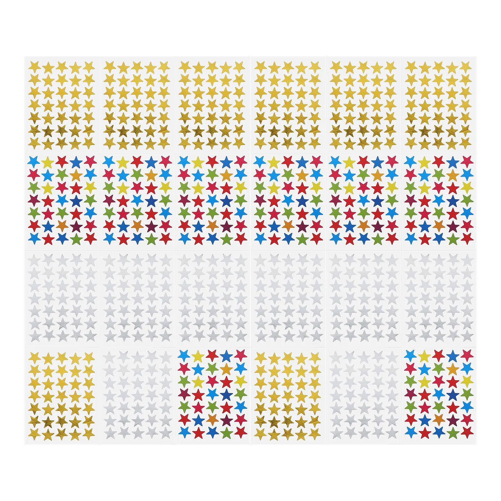 

30 листов наклеек-звездочек для поощрения, яркие, блестящие, самоклеящиеся, для гладких поверхностей, не оставляют следов, золотые и серебряные цвета