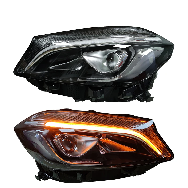 

High Quality Car Headlamps for W176 Upgrade Headlight 2013-2018 A45 A180 LED Automotive Accessories DRL