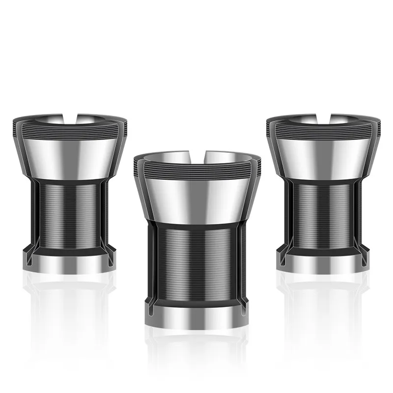 XUCHUAN 1/2/3 Pcs Sammeln Chuck Gravur Trimmen Maschine Router Fräser Zubehör Präzision Collet Holzbearbeitung Werkzeuge – Detail 6