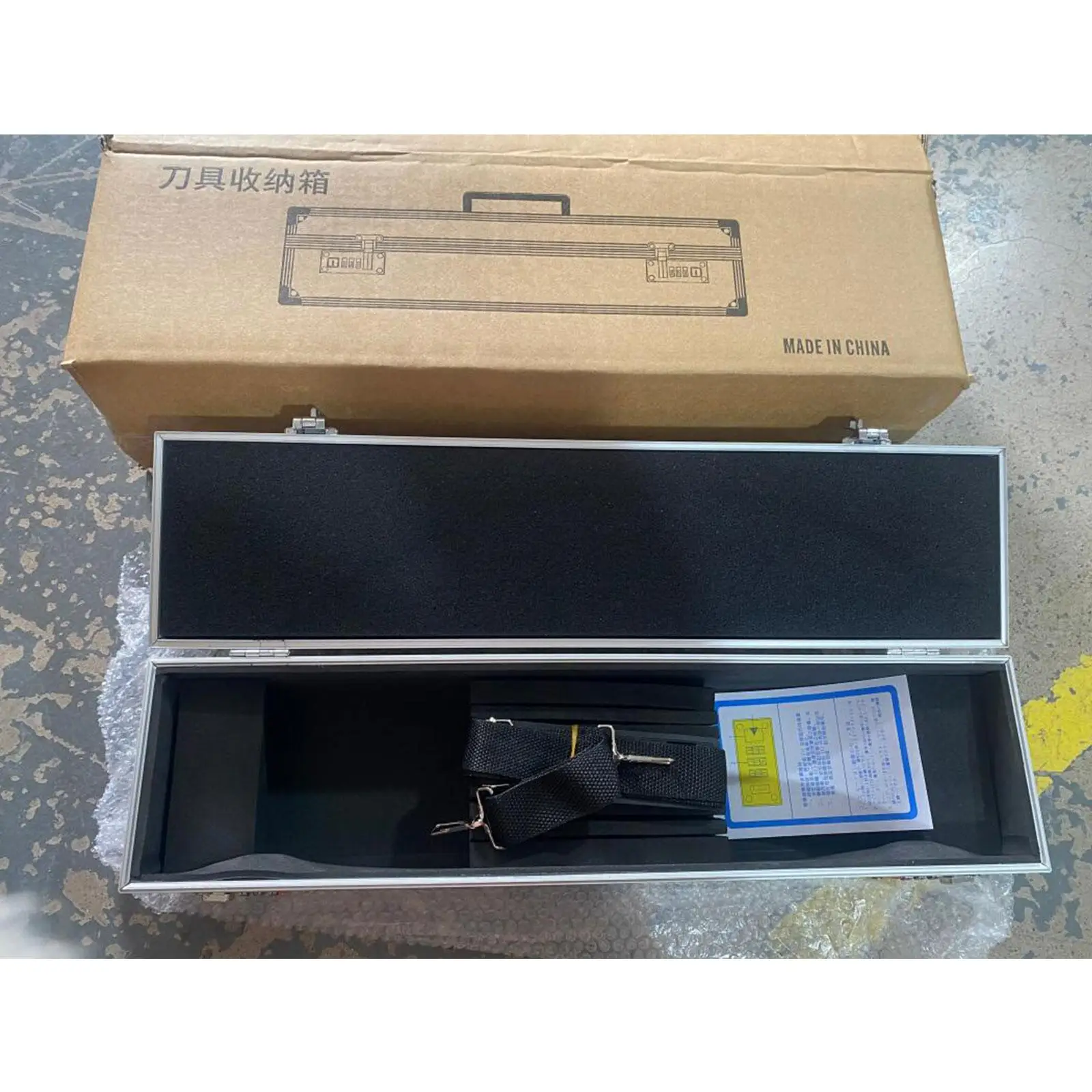 Chef Knife Case with Handle Foam Inserts Convenient Protector Carrying Case Hard Shell for Cooking Classes Culinary School