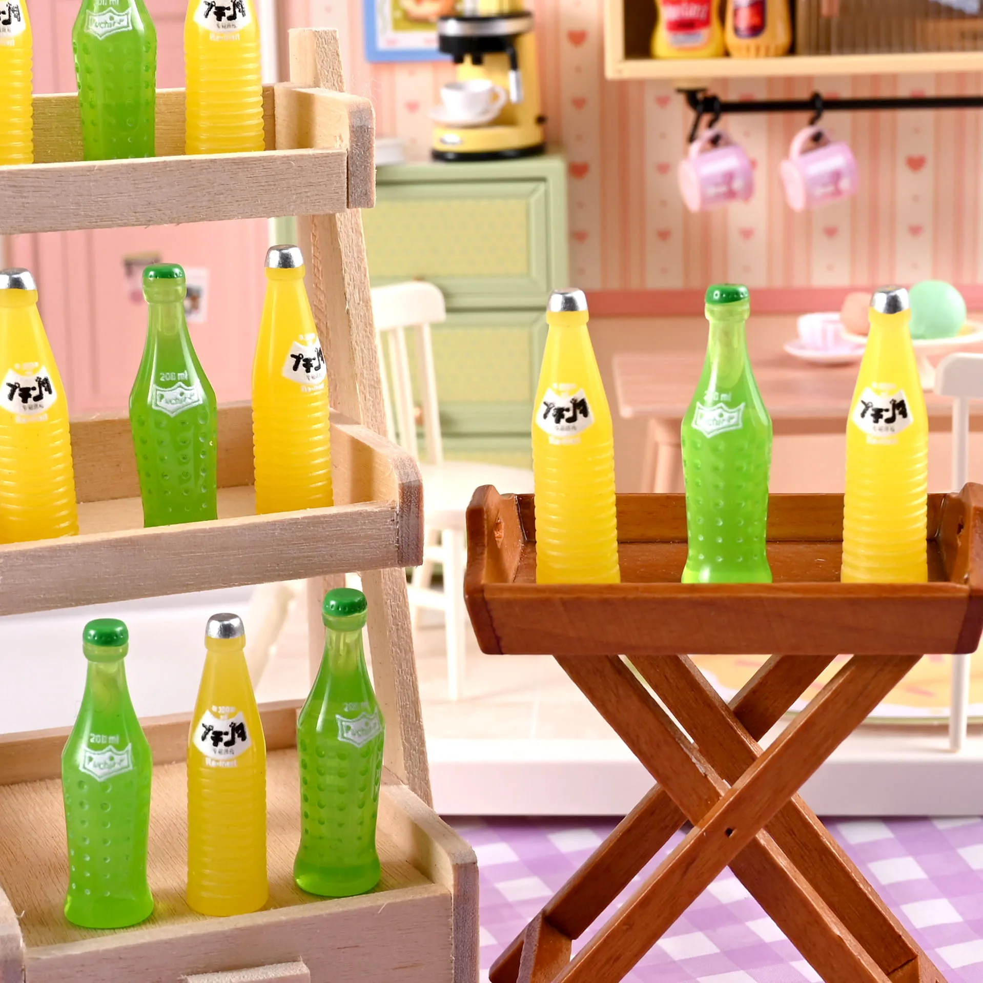 

Simulation Coca Cola Sprite Resin Cabochon Scrapbooking For Phone Decoration Craft DIY Jewelry Making Dollhouse Accessorie