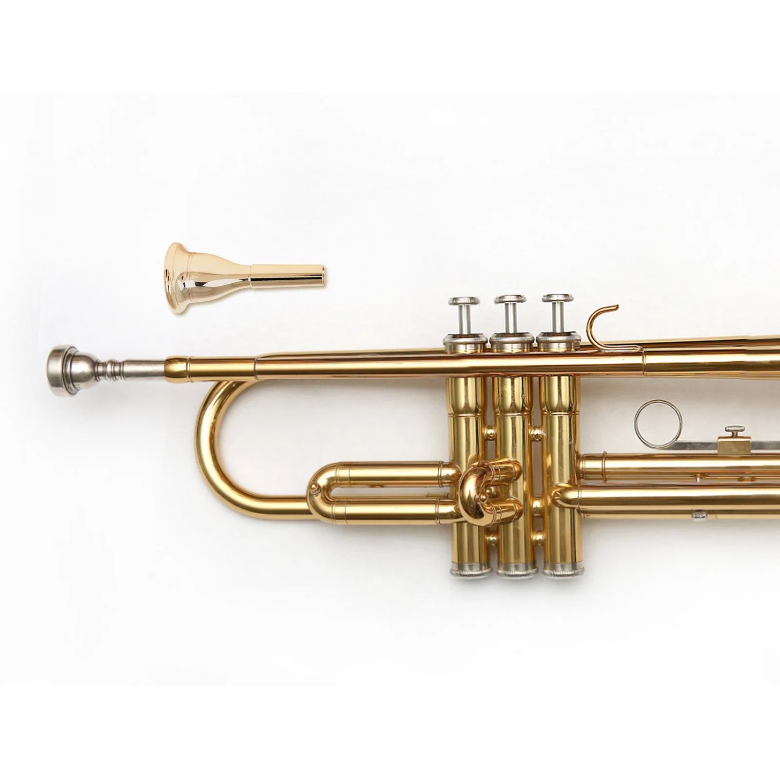 

1Pcs Tuba Mouthpiece Brass Replacement Durable Instrument Accessory Sturdy Material Professional Sound