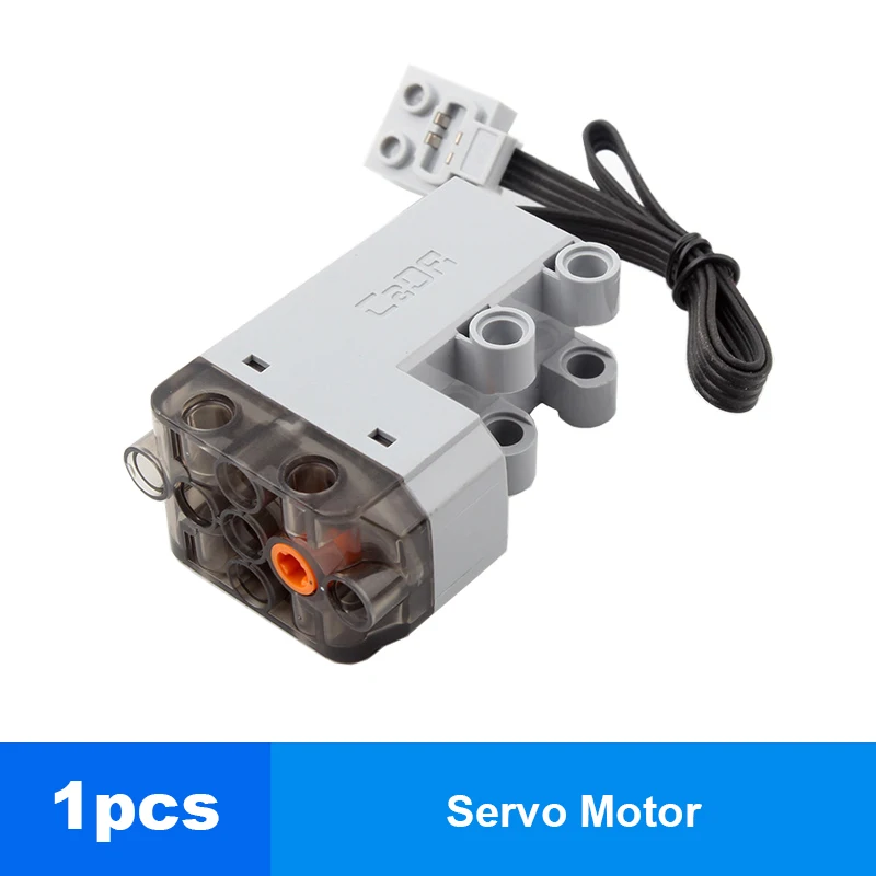 Servo motor cada de alto torque para atualizações de modelo de carro, funções de energia moc, peças mecânicas compatíveis com legoeds técnico