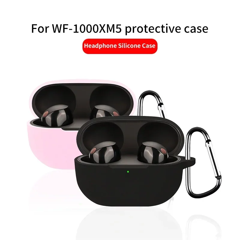 Для Sony WF-1000XM5 и тонкий чехол для наушников, с дизайном замка, защита от потери и падения