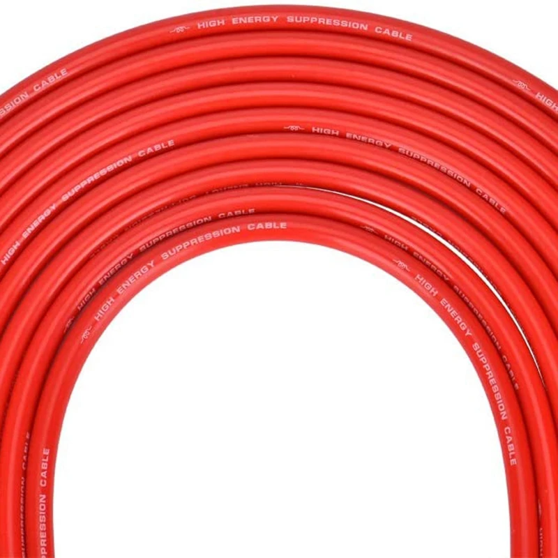 DT42-10.5 MM Spark Plug Wire Set, SP10-390-1010 High Performance Ignition Wire For AM General Isuzu HEI SBC BBC 350