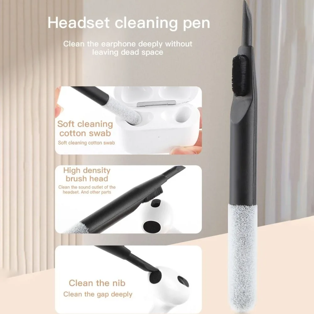 Computer Keyboard Cleaning Kit with Storage Box, Camera Screen Cleaning Tools, Professional Reusable Screen Dust Remover, Dustproof, 18-in-1 Earphone Cleaning Brush Set, Mobile Phone