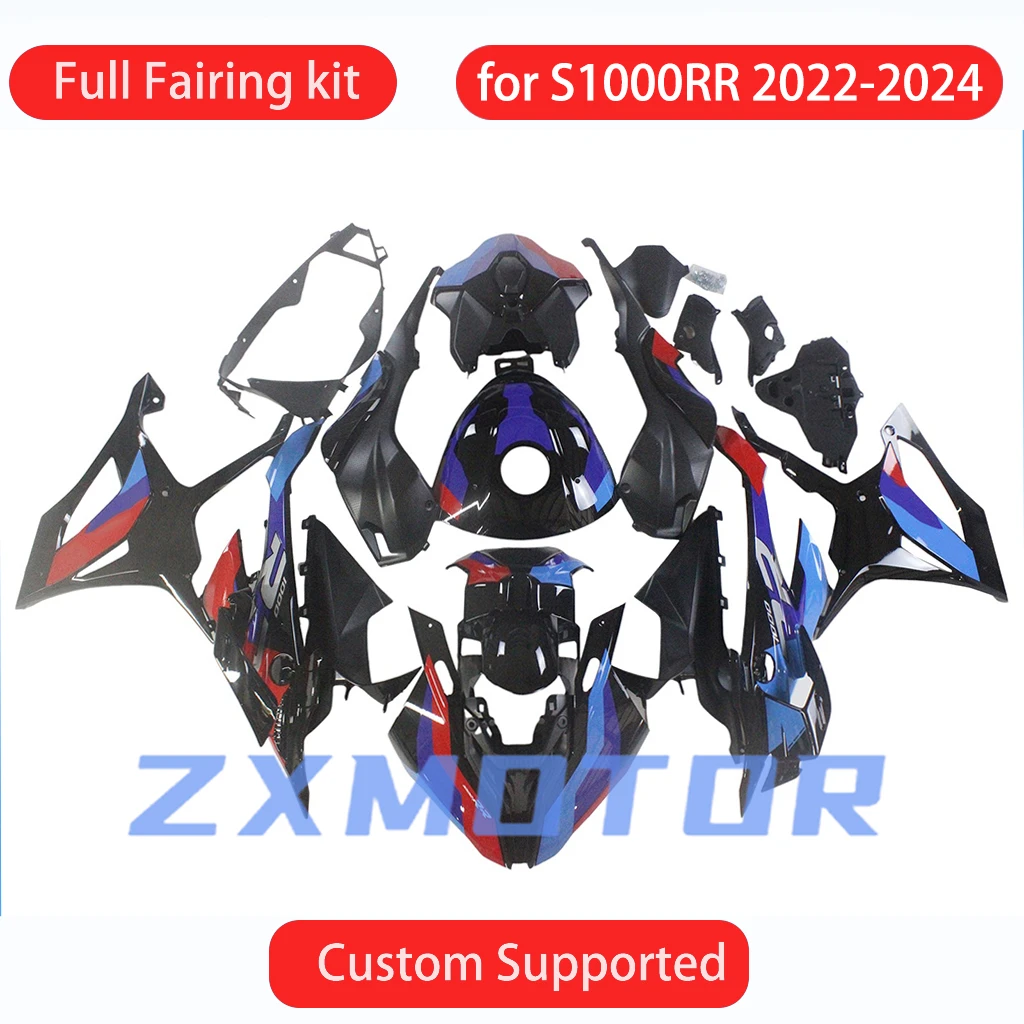 For BMW S1000RR 2022 2023 2024 ABS Plastic Fairing Set S 1000RR 22 23 24 Motorcycle Accessories Fairings Cover Parts Kit