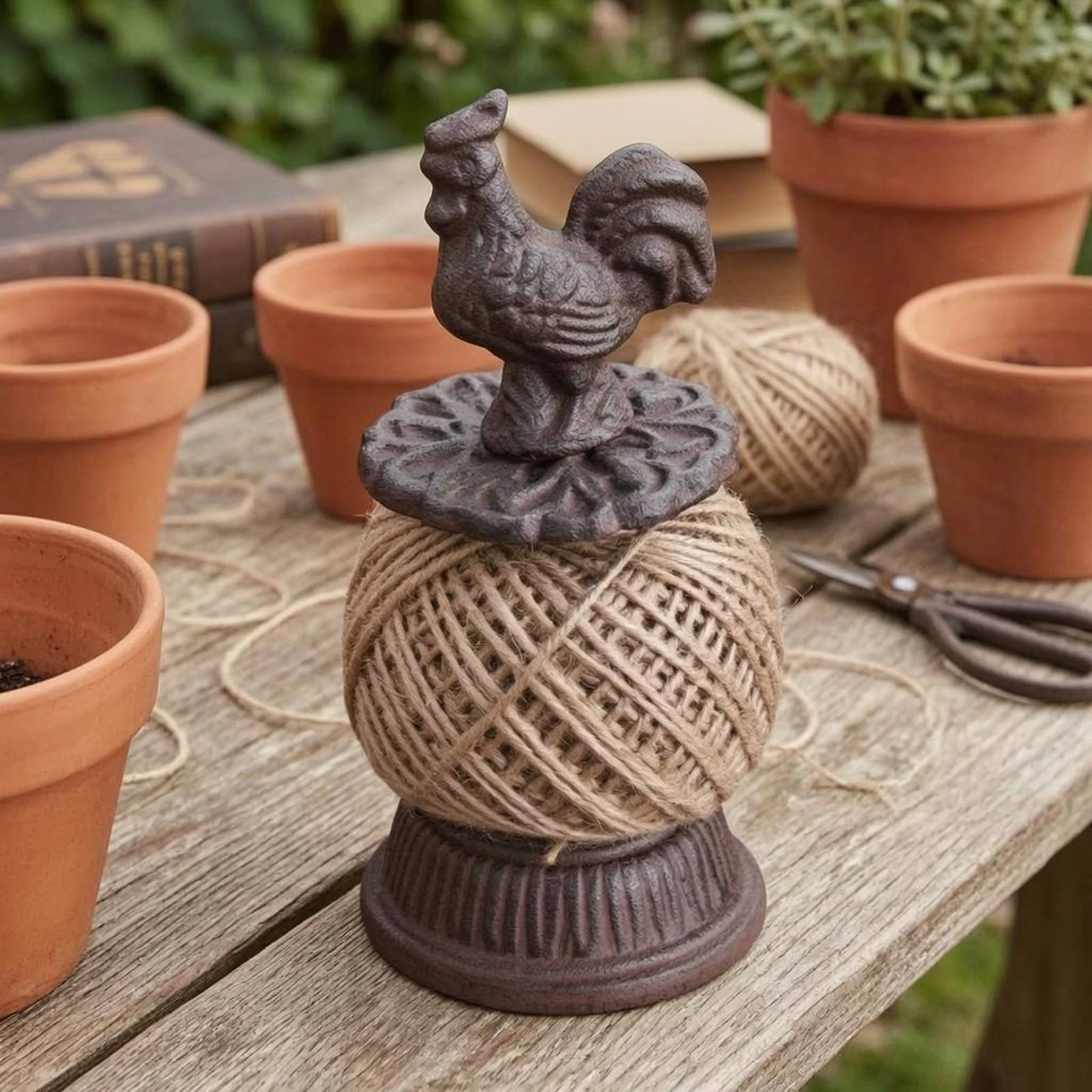 Décoration en ficelle de jute de style antique pour la maison