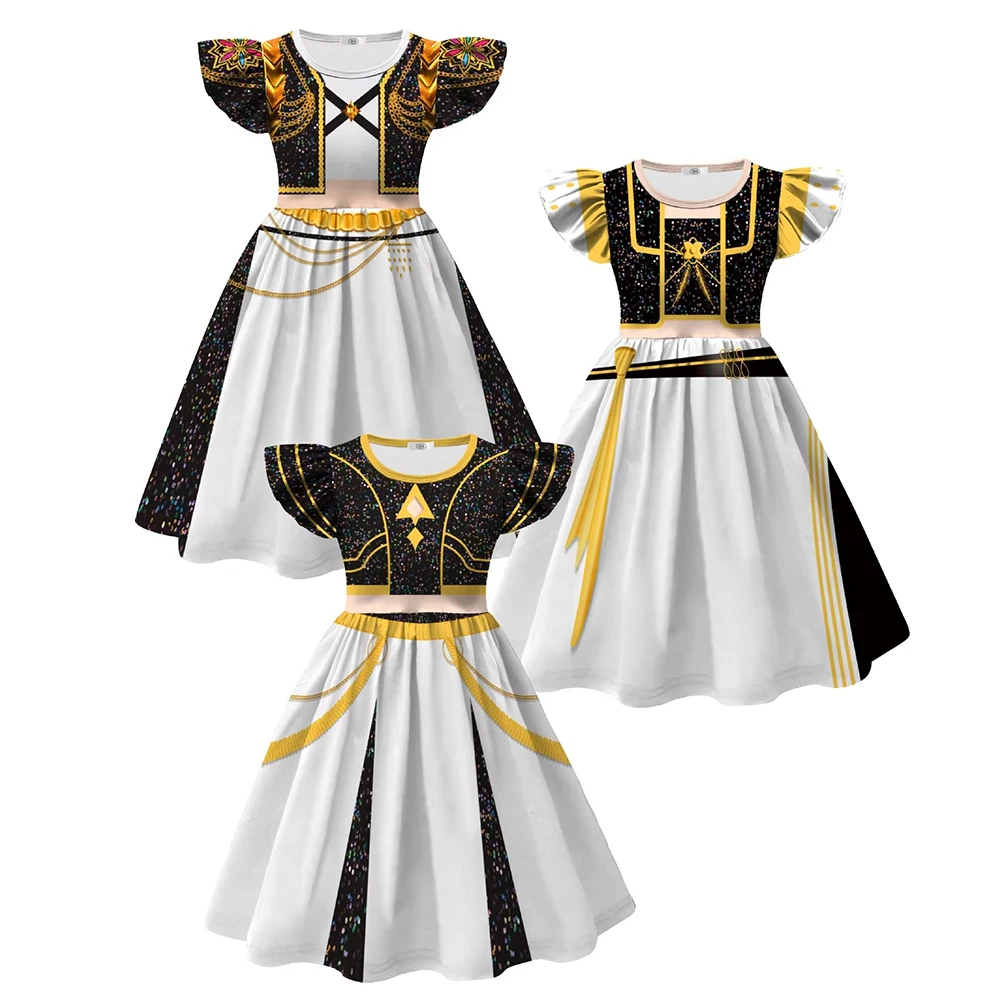 

Аниме Идол Руми Мира Косплей Костюм Kpop Охотники Демонов Одежда Летающие Рукава Платье Девушки Хэллоуин Карнавальная Вечеринка Одеваются