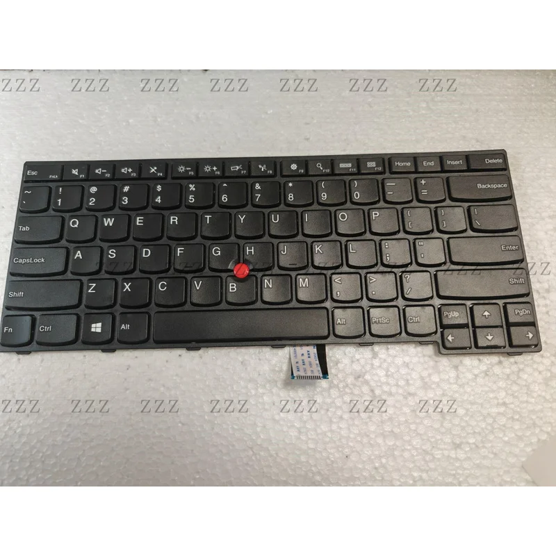 ZZ US Keyboard for Lenovo Thinkpad E450 E455 E450C W450 E460 E465 non-backlit