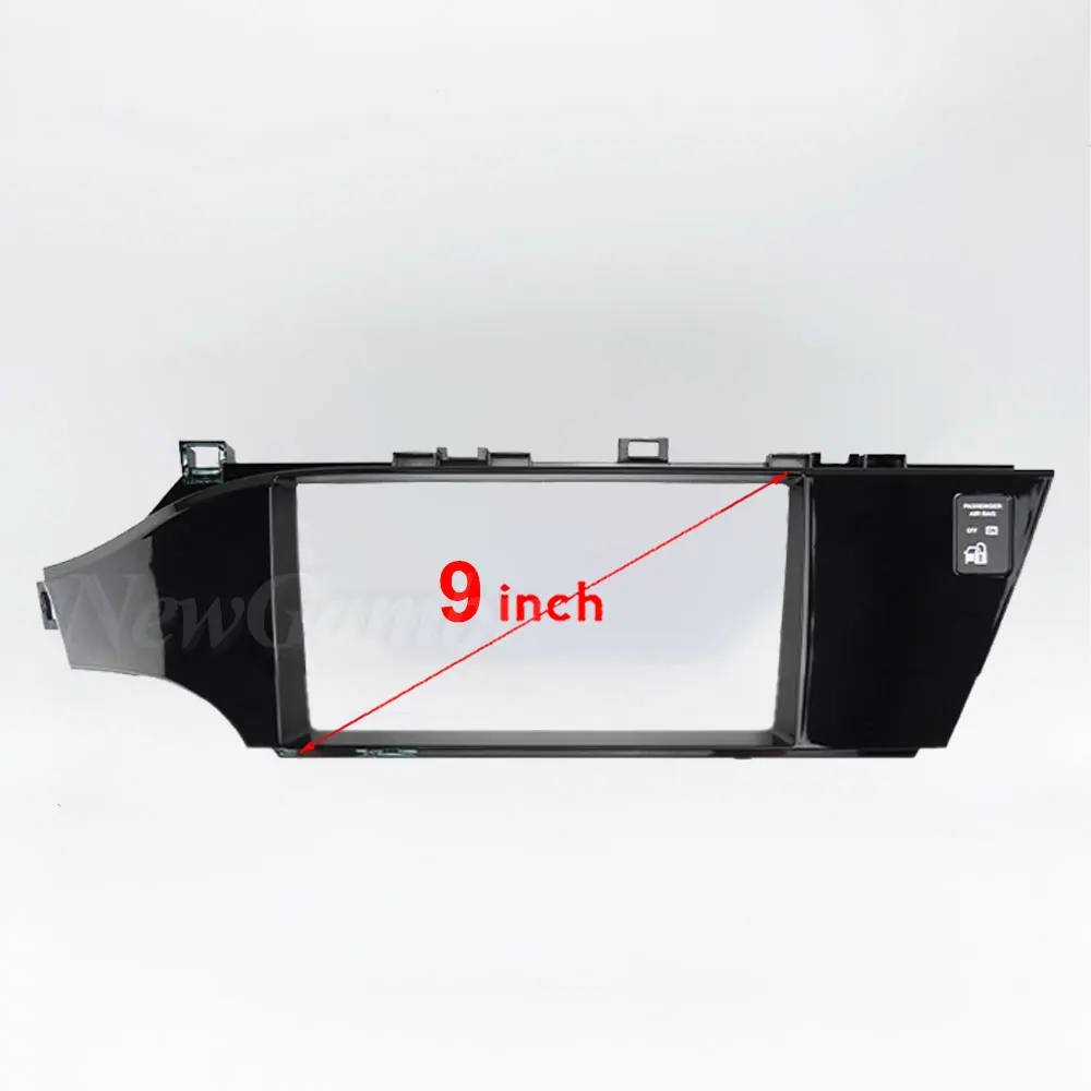 

9 Inch Car Radio Installation DVD GPS Mp5 ABS PC Plastic Fascia For Toyota Avalon 4 IV XX40 2012 - 2018 Plane Frame No Cable