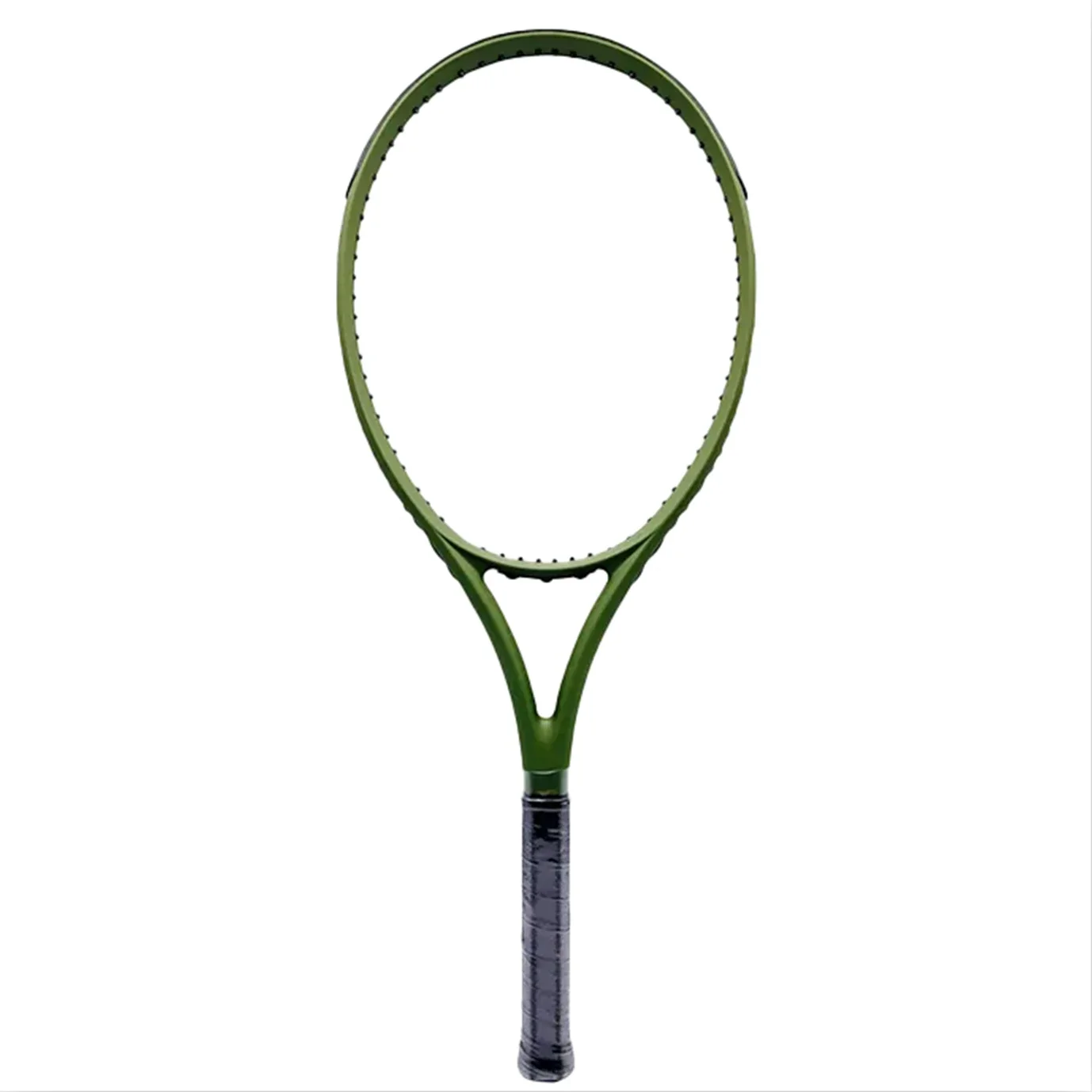 

Full Carbon Fiber Tennis Racket for Adults, Small Black Racket for One-Handed Backhand Professional Training