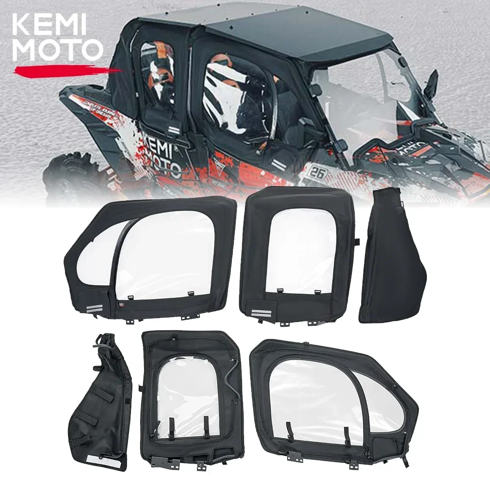 

RZR KEMIMOTO UTV Soft Upper Door With Metal Door Frame Compatible with Polaris RZR XP 4 1000/ XP 4 Turbo 2019-2023 #2884332