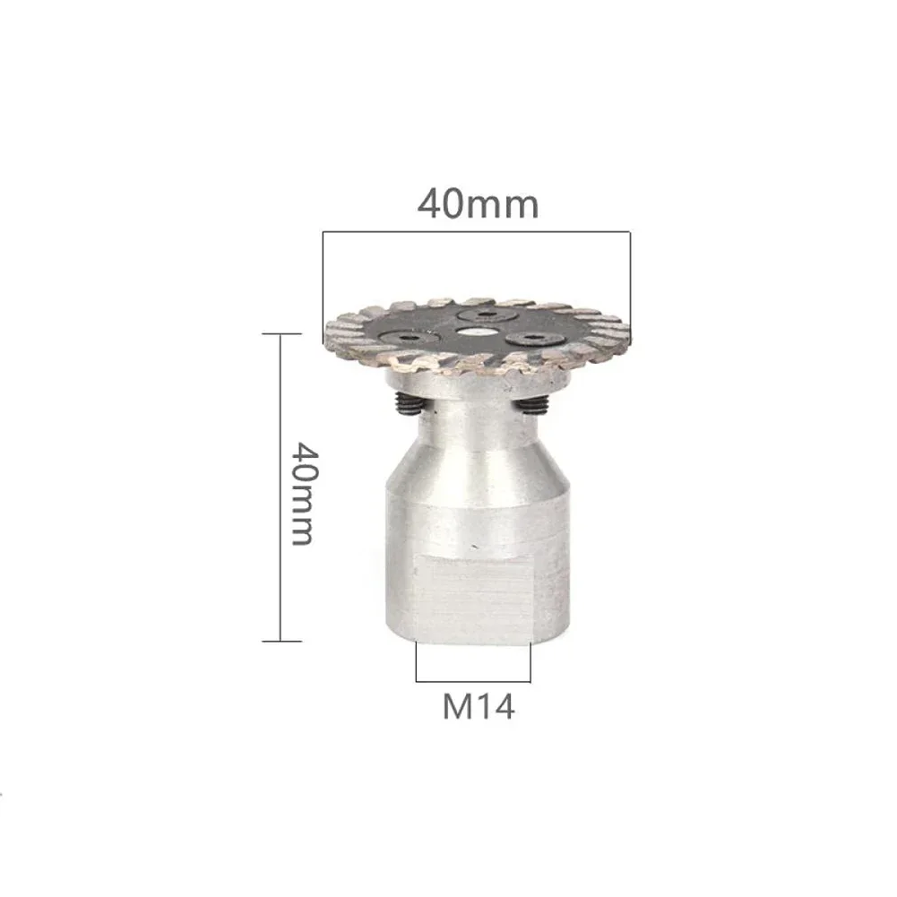 

40/50mm Thread Removable Flange Diamond Carving Grinding Saw Blade Discs For Marble Concrete Granite Stone Tile Power Tools