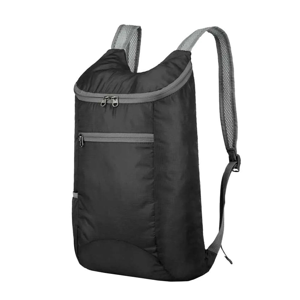 

1pc Waterproof Design For Travel Camping Outdoor Lightweight Foldable Hiking Backpack Wear-Resistant Polyester Backpack Large