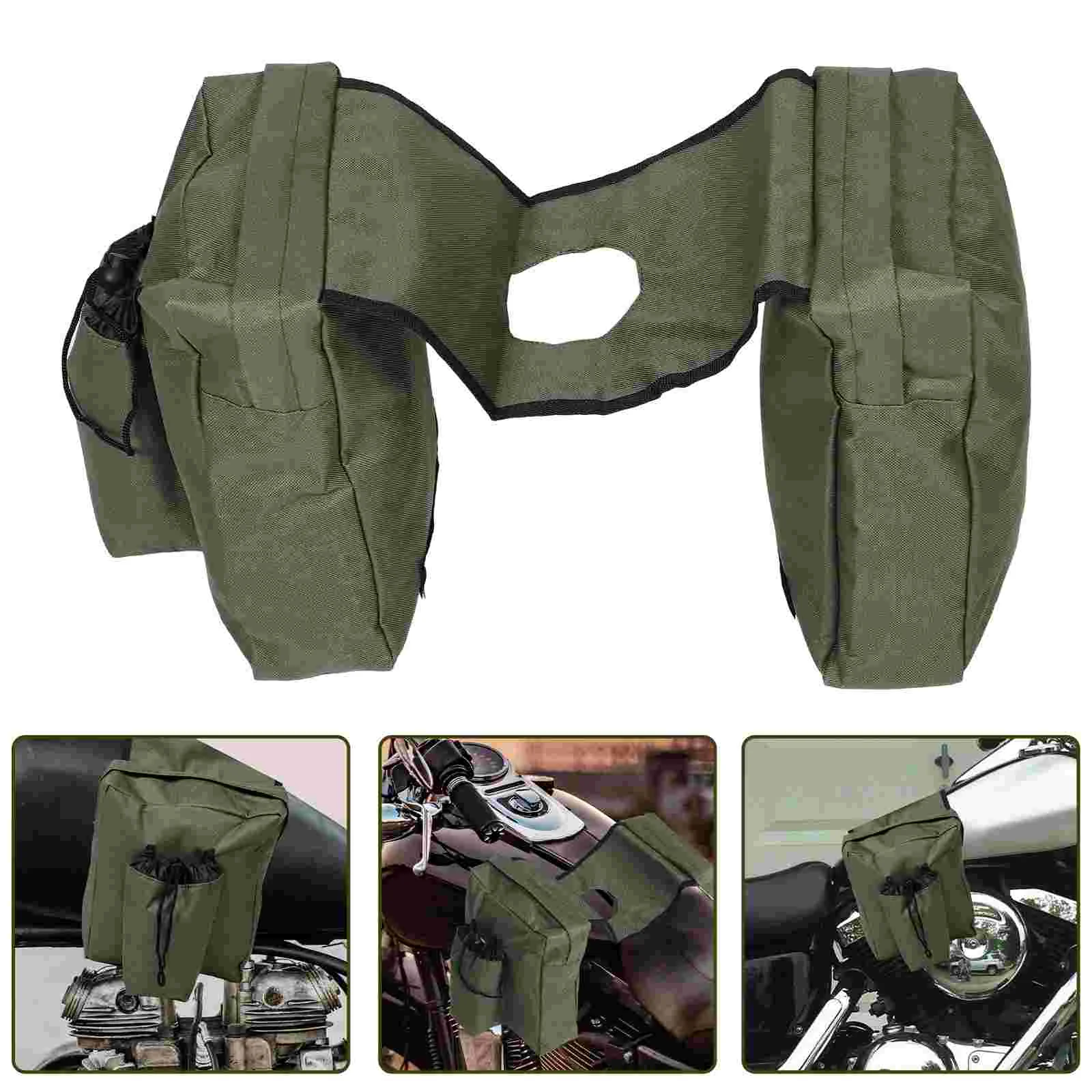 Motorcycle Bag Bike Oxford Fabric Motorcycles Storage Saddlebag Seat Tool Cloth Organizer Bags Bicycle