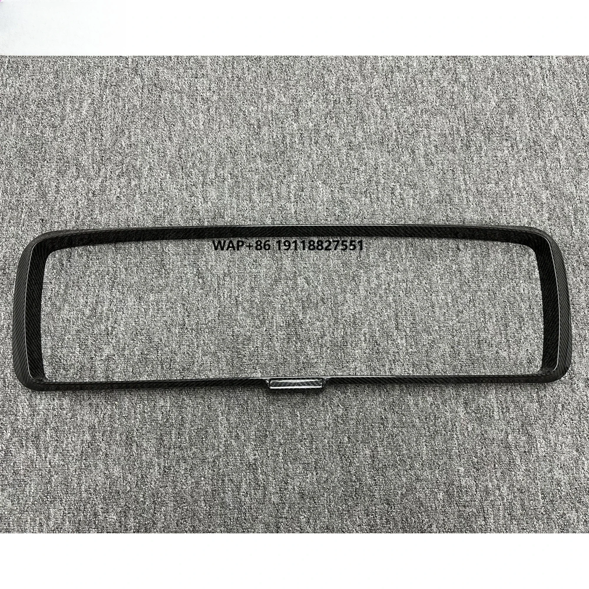 

Dry Full Carbon Fiber Front Bumper Grille Frame for G-Class W464 G500 G63 2019-2024 Grille Cover Car Parts