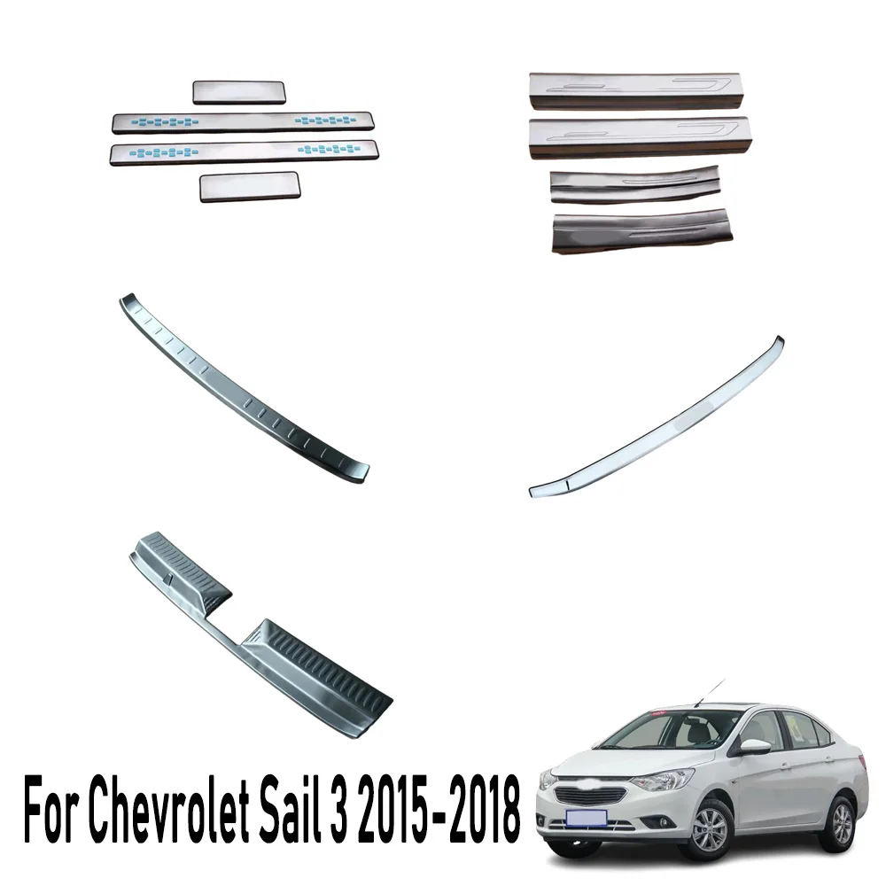 

Накладка на порог для Chevrolet Sail 3 2015 2016 2017-2018