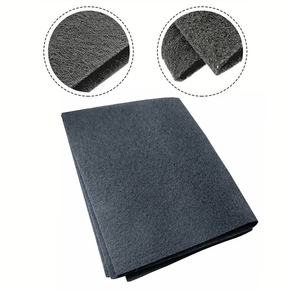 1Pc Carbon Range Hood Filter Activated Carbon Filter Cotton Cloth 57*47cm Spare Parts For Cooker Hoods Kitchen Cooking Supplies