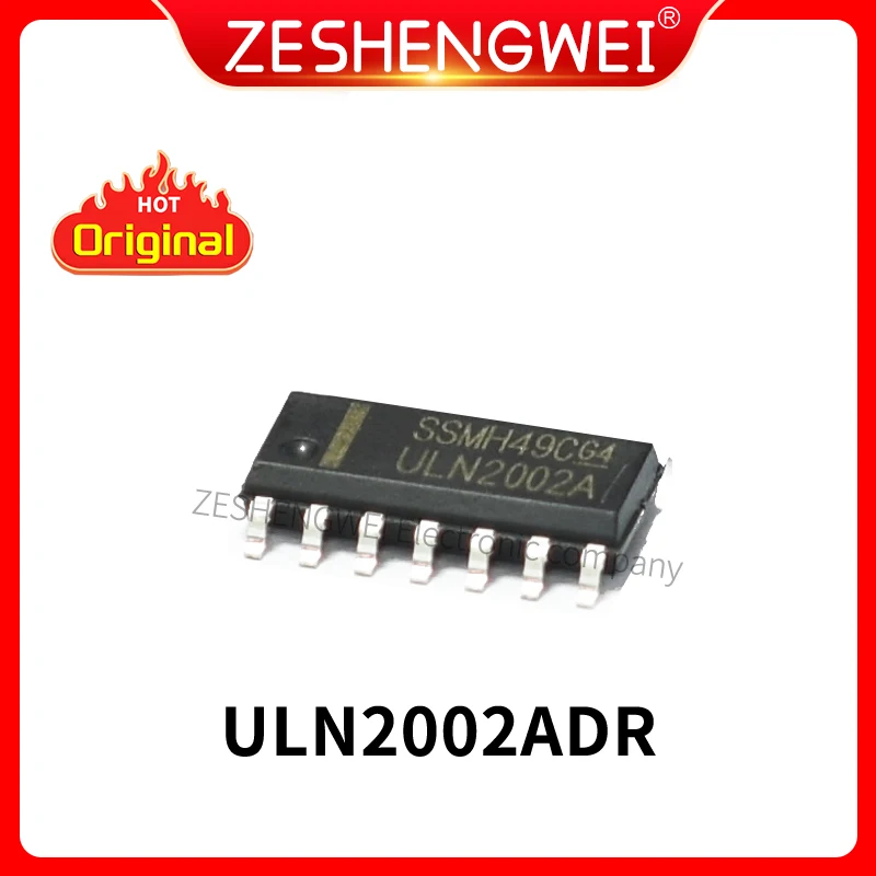 5PCS New ULN2002ADR ULN2002A SOP-14 SMD Driver Chip In Stock