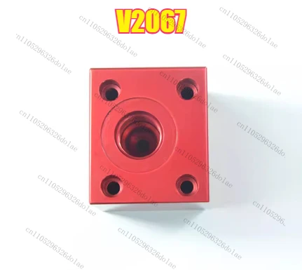 1pcs Hydraulic Threaded Cartridge Valve + 02 Plate Overlay Valve Combination with V2067 Aluminum Oil Block