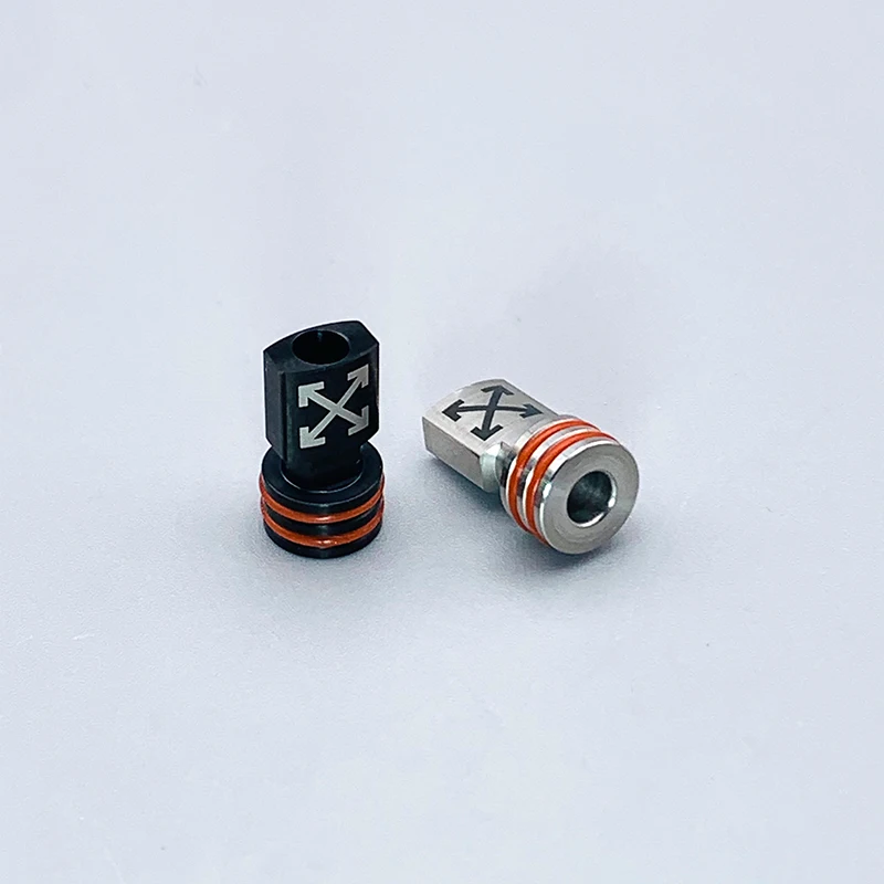 

DSX Square OFF Style 510 Drip Tip 316SS мундштук маленького калибра MTL 510 Drip Tip Для RTA Atomizer заготовка BB Box Mod аксессуары