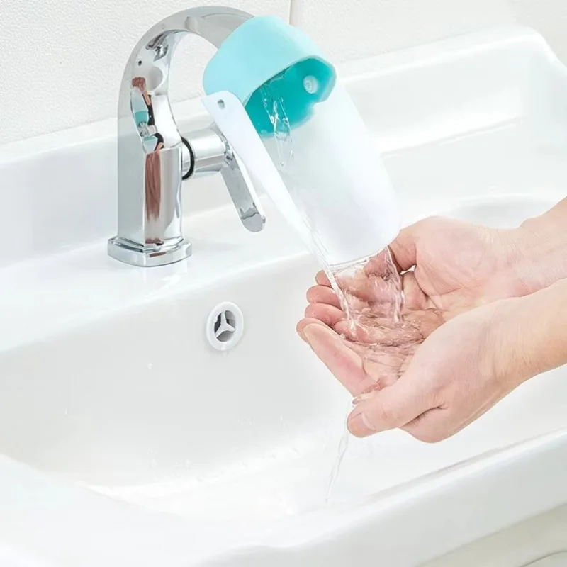 2/3pcs Kids Faucet Extender Steerable Anti Splash Easy Install Durable Plastic Silicone Sink Accessory Fits Most Faucets No Tool