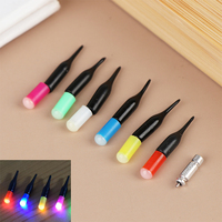 5Pcs Electric Fishing Float Tail LED Electronic Light Luminous Drifting LED Lamp Light Fishing Tackle Or 5Pcs 311 Battery