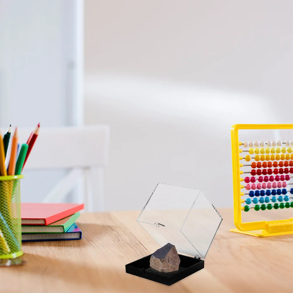 

4 Pcs Seashell Display Case Mini Figure Box Specimen Boxes Rock Collection Plastic Gemstone Miniature