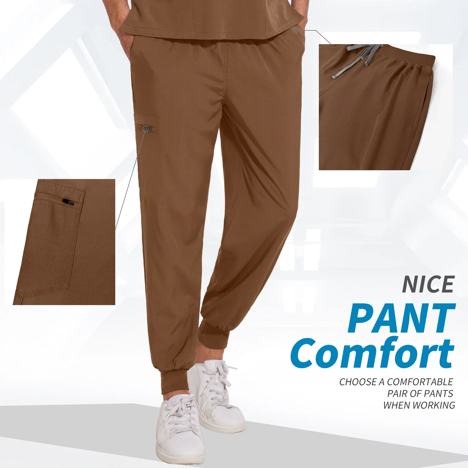 الجملة غرفة العمليات عمال مستشفى ملابس العمل الزي الطبي متجر الحيوانات الأليفة صيدلية مختبر الملابس الدعك مجموعة ممرضة جراحة البدلة #6