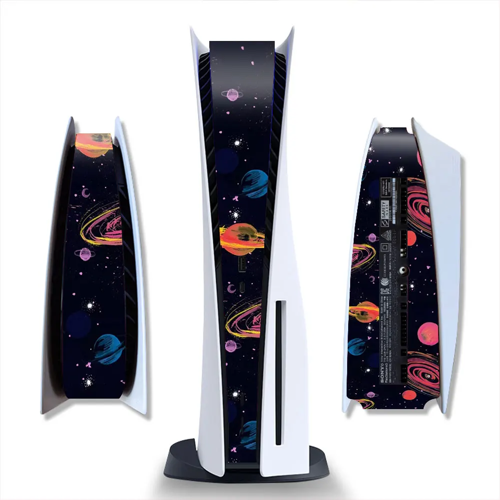 For PS5 Console Middel Skin Decoration Sticker Center Part Protection Strip Film Decals Custom Cover skin sticker