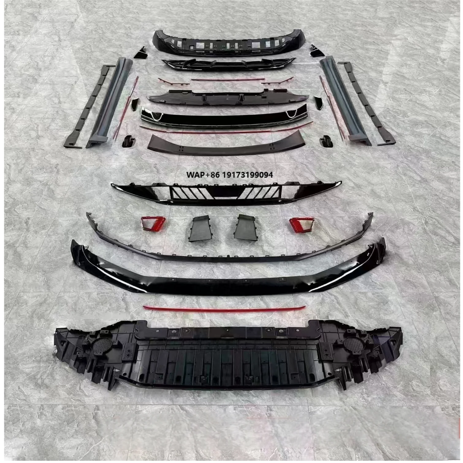 

High Quality Body Kit for ZEE-KR 001 2024 Upgrade FR Style