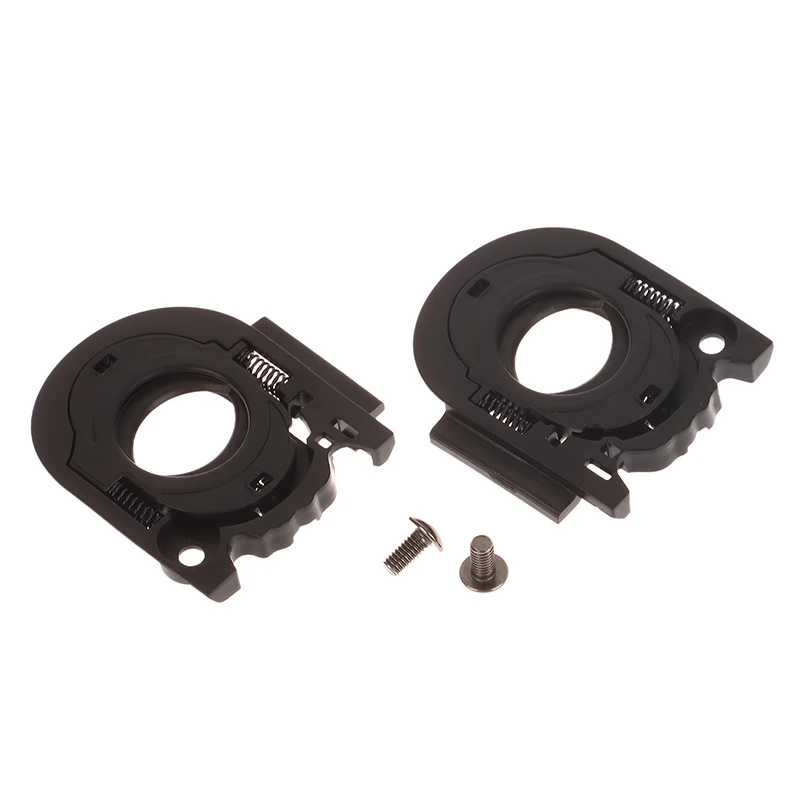 1Pair MT Thunder 4 Mt-v-28B Helmet Visor Shield Base Replacement With Screws Sunshade Lens