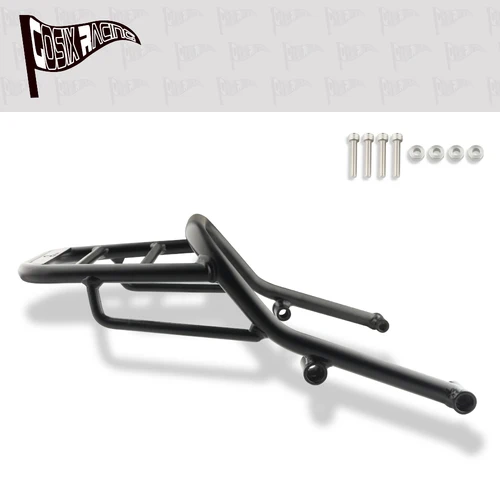 Imagen 1 del producto Portaequipajes trasero compatible con Scrambler 400X Speed 400 23-25 Speed T4 24-25, accesorios para motocicleta, portaequipajes, portaequipajes