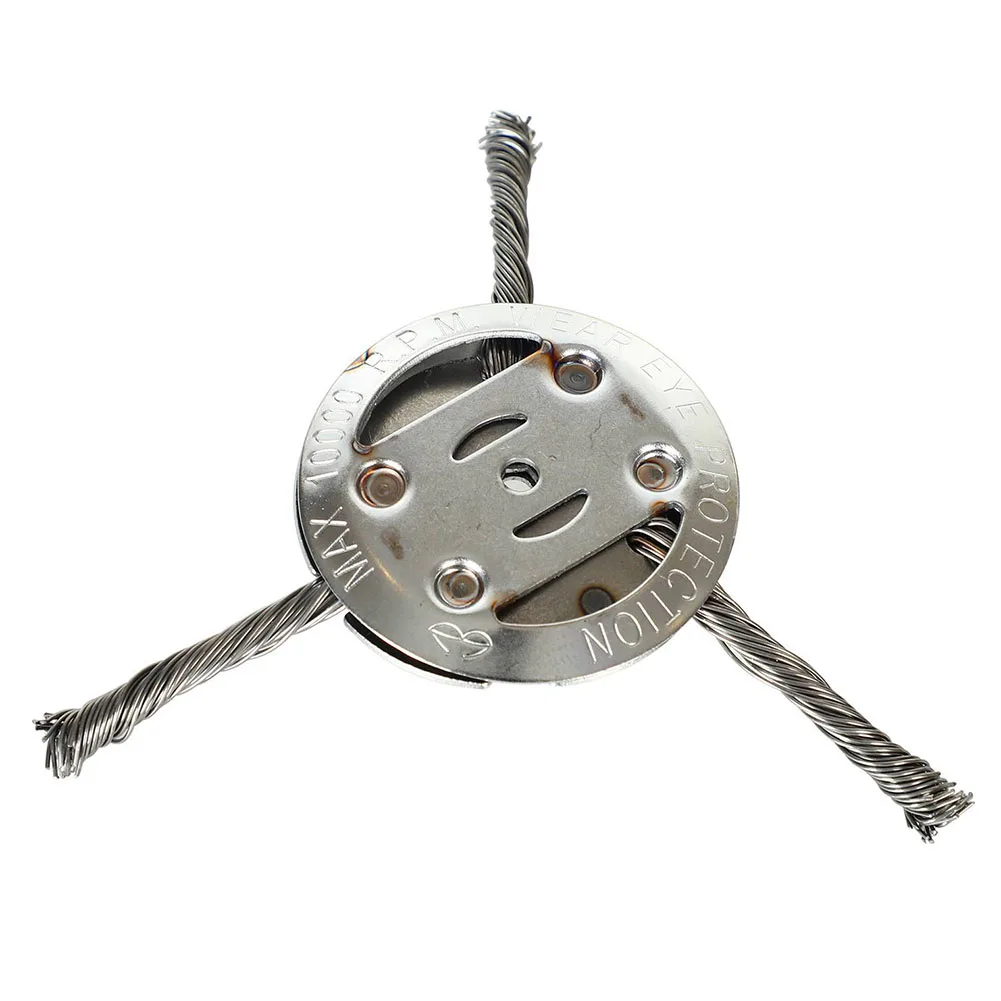 Lawn Care Tool Grass Trimmer Head Lawn Care Silver Easy Installation Trimmer Head Innovative Wound Wire Design