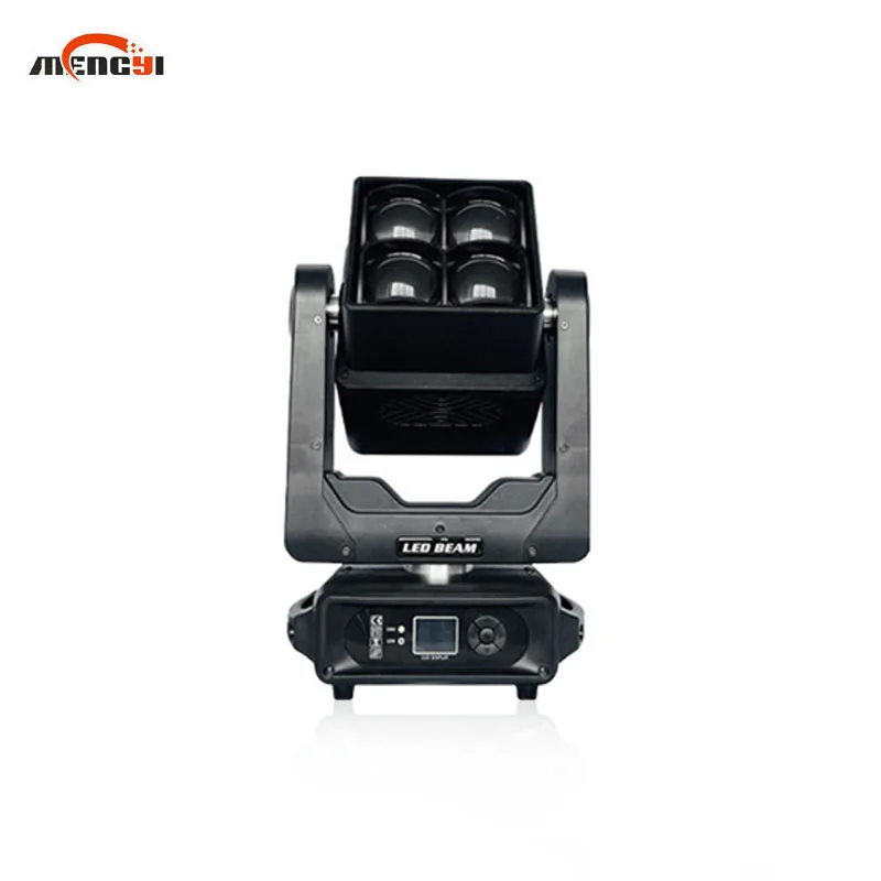 

Professional Stage Lighting Equipment 4*60W Dual-Face Wash Strobe Moving Head Light 360 degree Infinite Pan Tilt Movement