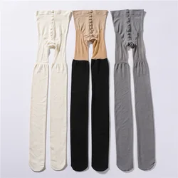 360D Terry Patchwork Stockings For Women JK  Spring & Fall Sexy Fake High Thigh Over-the-knee Socks Japanese Style Pantyhose New