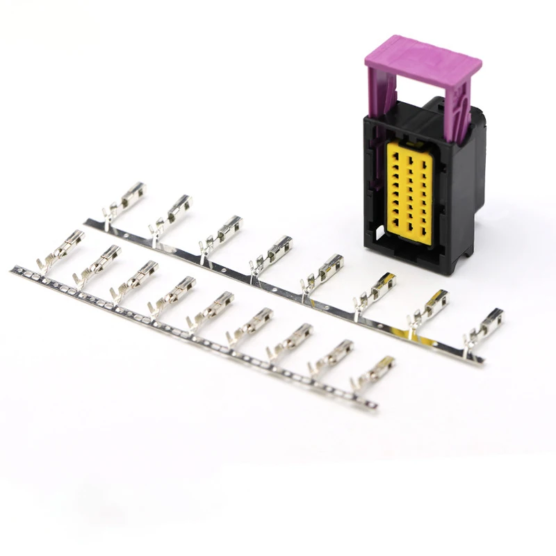 1/5/100 sets 48P ECU electronic control unit control system shell connector circuit board matching Controller Aluminum Box Plug