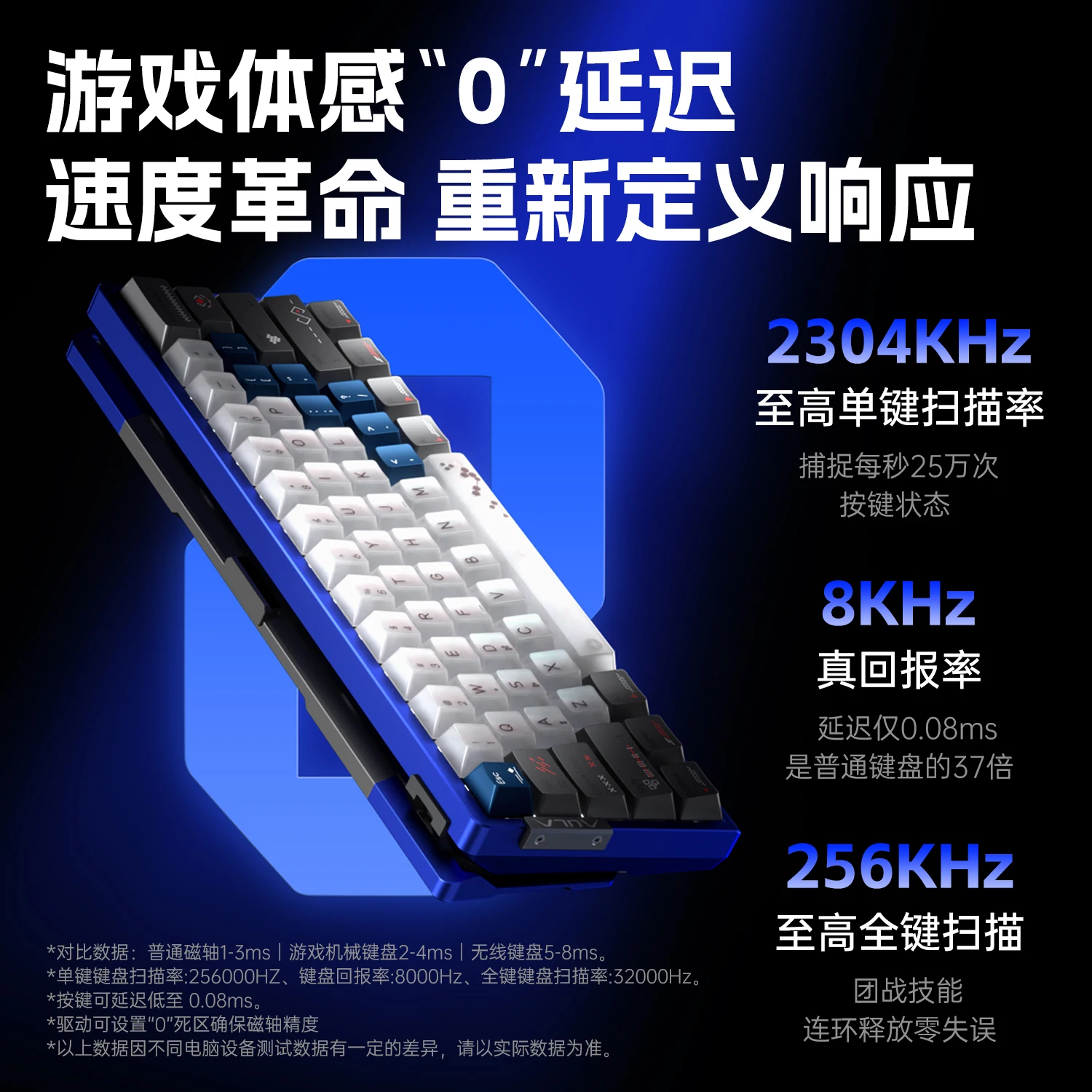 

AULA AG60 Клавиатура с магнитной осью Проводная RGB-клавиатура по индивидуальному заказу Полностью алюминий для киберспортивных игр Специальный Fearless Contract FPS