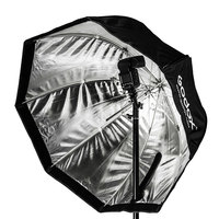 Godox 95cm 37.5in Portable Octagon Softbox Umbrella Brolly Reflector for Speedlight Flash