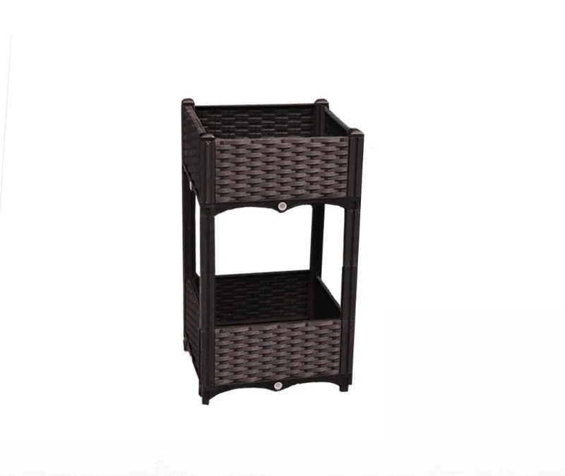 2025 صندوق زراعة خاص لزراعة الخضروات على الشرفة، إطار بلاستيكي خارجي، صندوق زراعة خضروات خارجي كبير الحجم