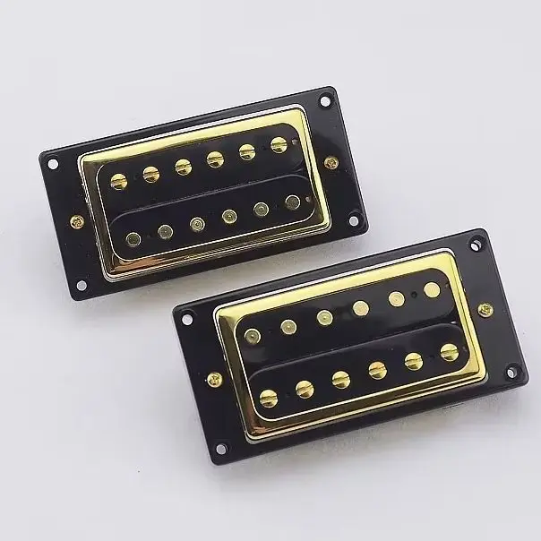 Electric Guitar Alnico5 Humbucker Standard PRO Gold cover 1 set