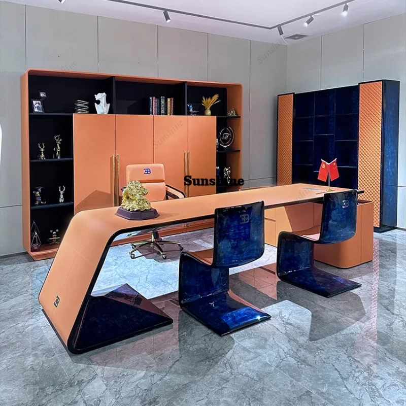 

Форма, офисный стол, современные роскошные ящики, письменные столы, органайзер, рабочая станция для конференций EscritorioYY