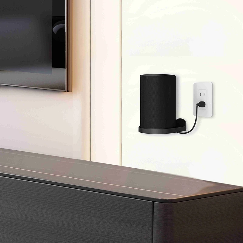 أفضل العروض الذكية المتكلم شماعات ل صدى/جوجل الرئيسية مصغرة/جوجل عش جدار صغير جبل حامل مكبر الصوت قوس