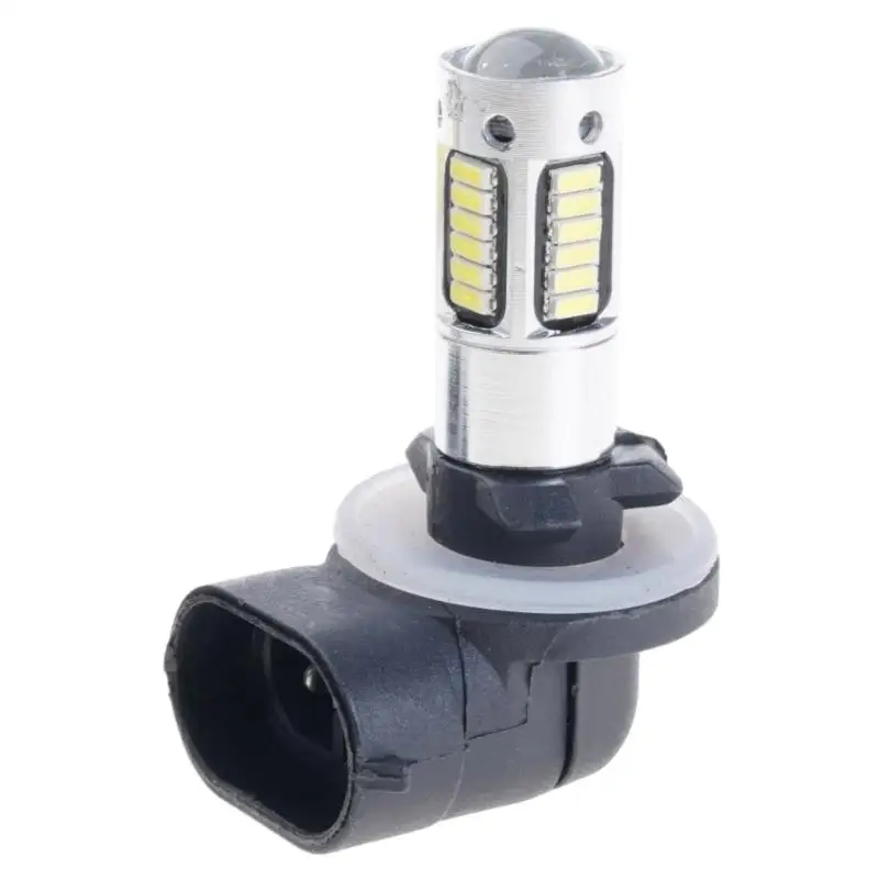 31BC DRL Lamps Bulbs LED Replacement Bulbs White Car Fog Lights 4014 880 881 889 H27