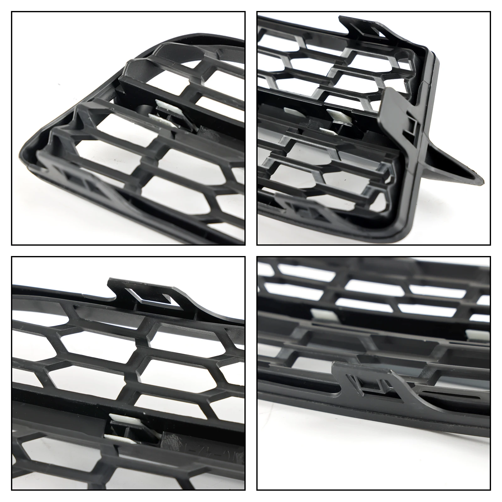 Artudatech 2PCS Front Bumper Fog Light Cover Bezel Grill Grille Fit for BMW F20 F21 2011-2015 M