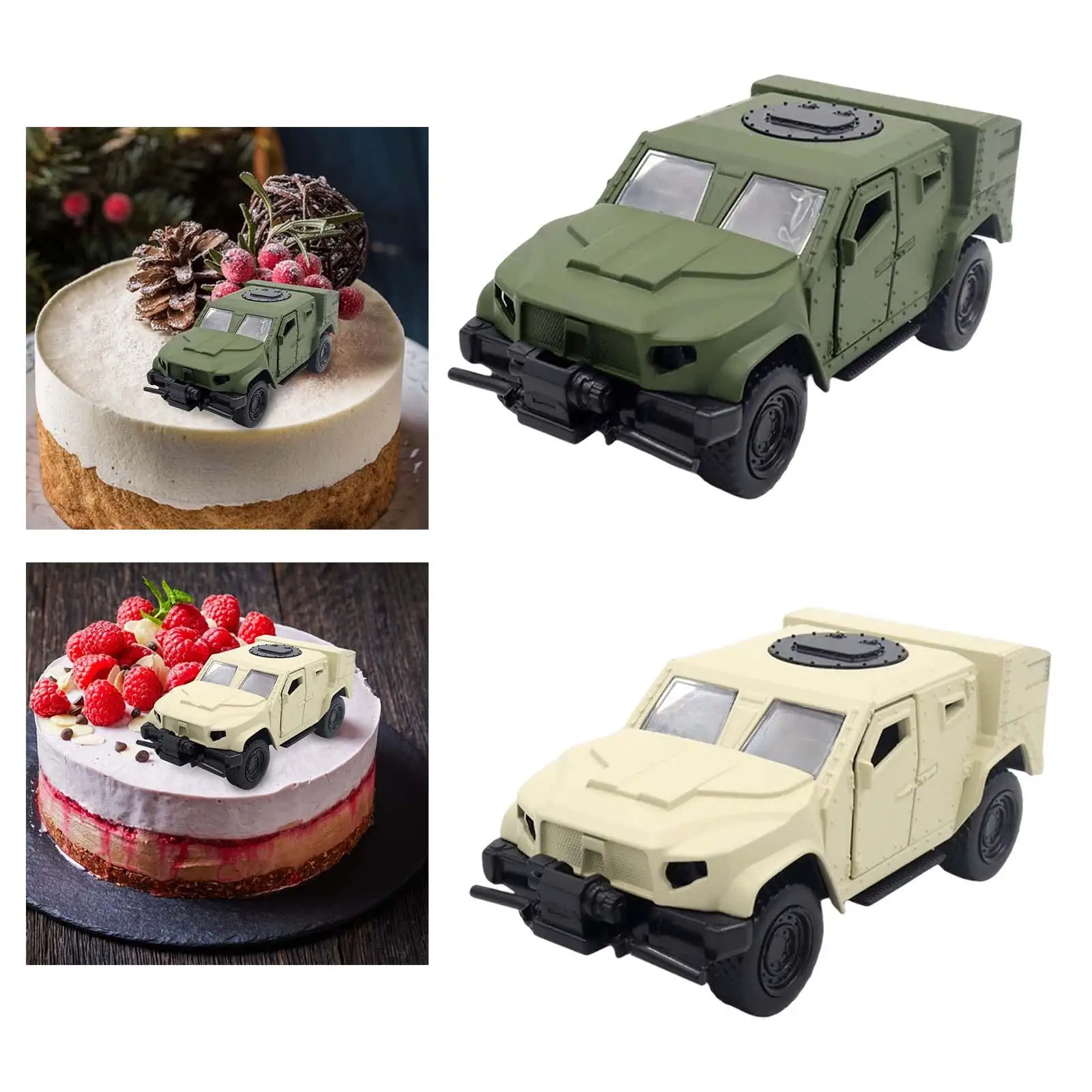 Gepantserd voertuig terugtrekauto's speelgoedspeelset voor kinderen verjaardagscadeaus voor kinderen